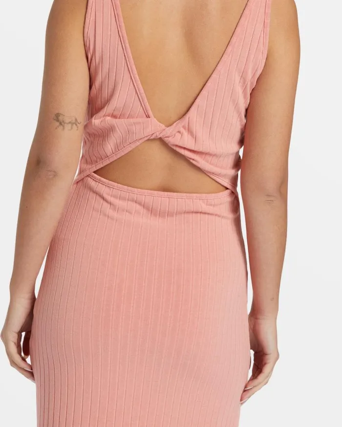 Womens Take A Look Rib Knit Dress Peach Out Billabong Dresses Womens Take A Look Rib Knit Dress Peach Out Billabong Dresses