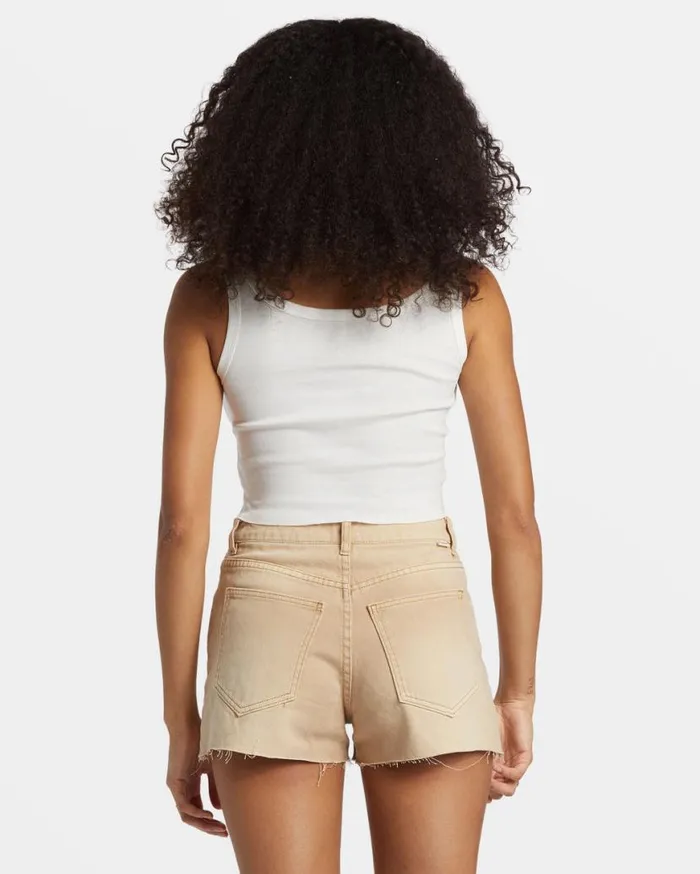 Womens The Golden West Cropped Tank Top Salt Crystal Billabong Graphic Tees and Tanks Womens The Golden West Cropped Tank Top Salt Crystal Billabong Graphic Tees and Tanks