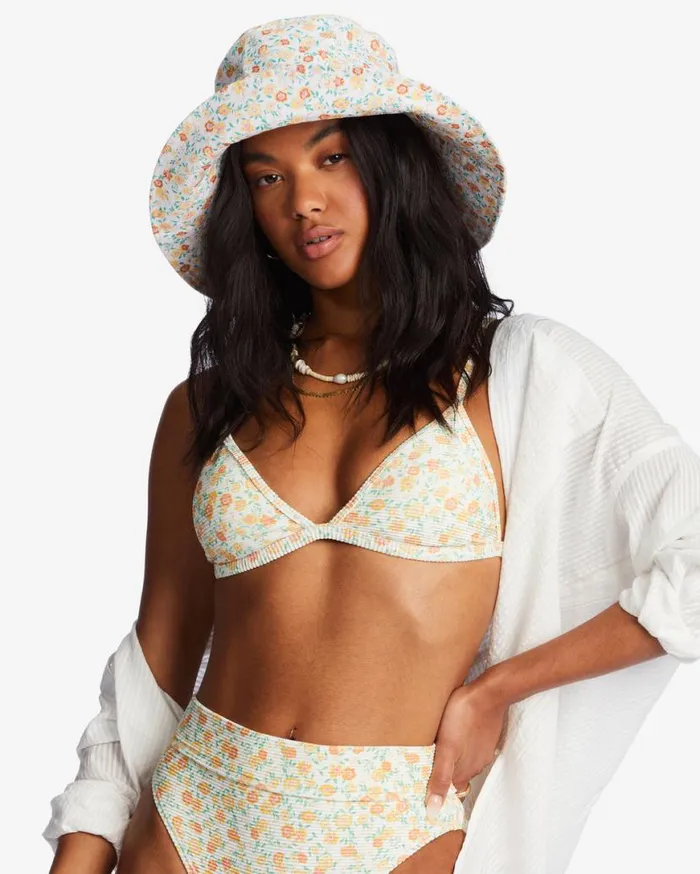 Womens Time To Shine Bucket Hat Salt Crystal 2 Billabong Hats and Beanies Womens Time To Shine Bucket Hat Salt Crystal 2 Billabong Hats and Beanies