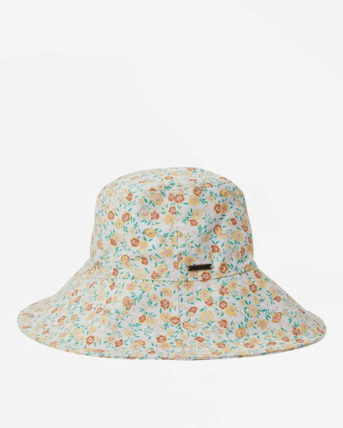 Womens Time To Shine Bucket Hat Salt Crystal 2 Billabong Hats and Beanies Womens Time To Shine Bucket Hat Salt Crystal 2 Billabong Hats and Beanies