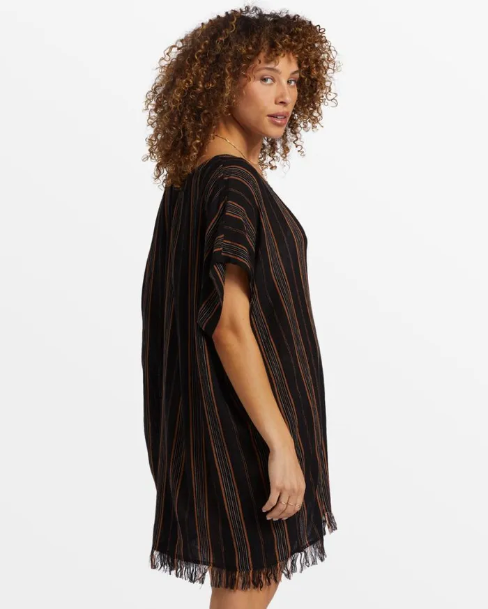 Womens Walk Away Tunic Top Black Billabong Dresses Womens Walk Away Tunic Top Black Billabong Dresses