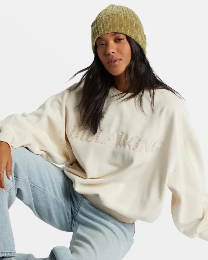 Womens Warm Up Knit Beanie Avocado Billabong Hats and Beanies