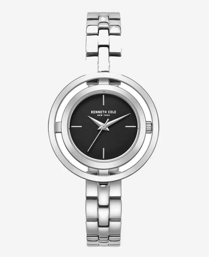 Womens Watches Women Kenneth Cole Automatic Transparency Water Resistant Bracelet Watch Grey Womens Watches Women Kenneth Cole Automatic Transparency Water Resistant Bracelet Watch Grey