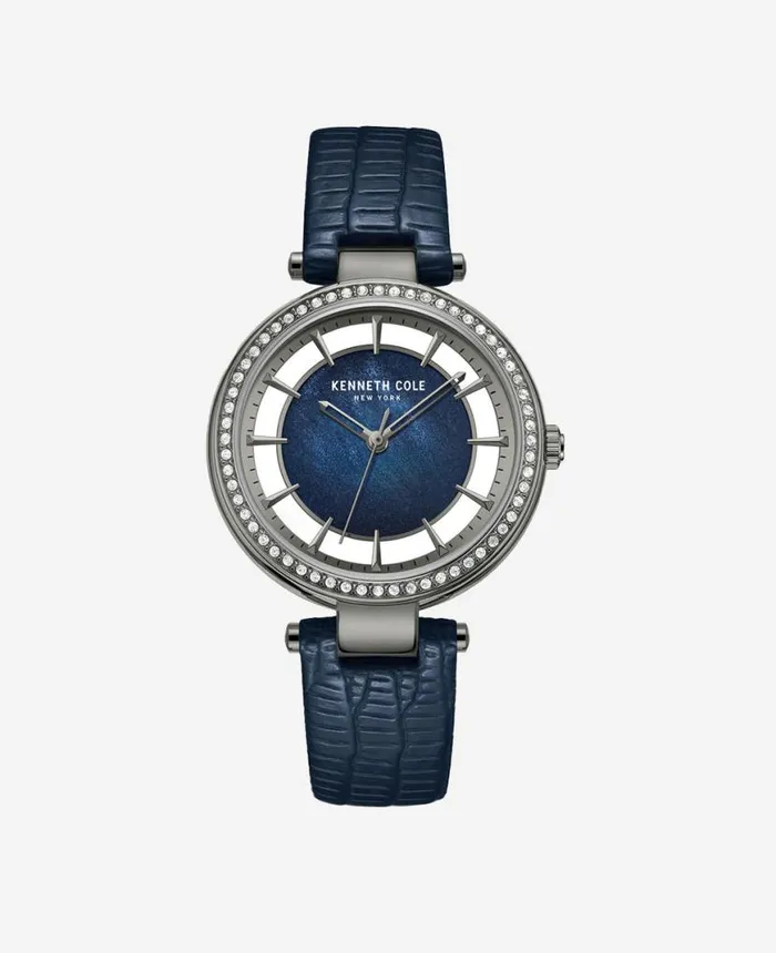 Womens Watches Women Kenneth Cole Modern Classic Slim Water Resistant Leather Strap Watch Blue Womens Watches Women Kenneth Cole Modern Classic Slim Water Resistant Leather Strap Watch Blue