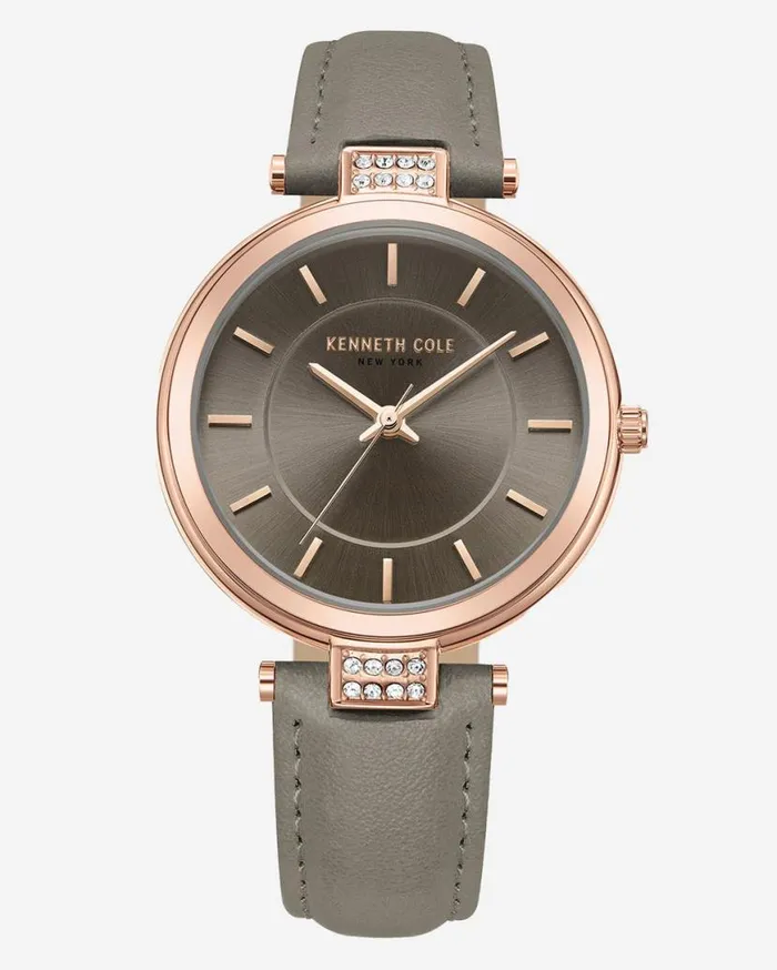 Womens Watches Women Kenneth Cole Modern Classic Strap Watch Grey